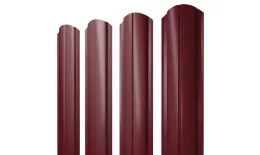 Штакетник Полукруглый Slim фигурный 0,45 Drap TX RAL 3005 красное вино. Цена: 116 руб. Артикул: 38847