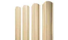 Штакетник Grand Line Slim Полукруглый фигурный 0,45 PE RAL 1014 Слоновая кость. Цена: 94 руб. Артикул: Slim_Fig_111