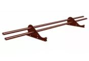 Снегозадержатель трубчатый Grand Line Snow Kit 3 м. RAL 3005 Красное вино – Купить оптом и в розницу