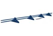 Снегозадержатель NEW трубчатый Grand Line 3 м. RAL 5005 Сигнальный синий – Купить оптом и в розницу