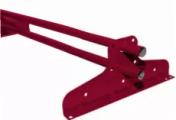 Снегозадержатель Стандарт Т4 d 25 RAL 3003 (3м., 3 кроншт.) – Купить оптом и в розницу