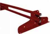 Снегозадержатель Стандарт Т4 d 25 RAL 3011 (1м) – Купить оптом и в розницу