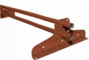 Снегозадержатель Стандарт Т4 d 25 RAL 8004 (3м) – Купить оптом и в розницу