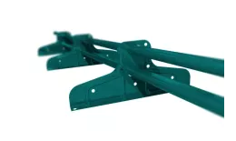 Снегозадержатель Стандарт Т4 d 40х20 RAL 5021 (3м). Цена: 3.387 руб. Артикул: 43687