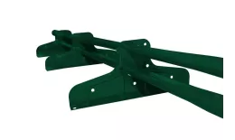 Снегозадержатель Стандарт Т4 d 40х20 RAL 6005 (1м). Цена: 1.831 руб. Артикул: 43601