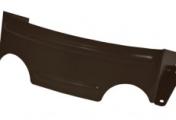 Снегозадержатель Aquasystem для металлической черепицы  RR 32 Темно-коричневый – Купить оптом и в розницу