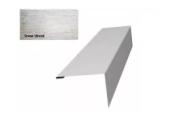 Нащельник (для калиток и ворот) 25х35 жалюзи Milan, Tokyo 0,45 Print Elite Snow wood (L1,68) GL – Купить оптом и в розницу