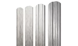 Штакетник Grand Line Twin фигурный 0,45 Print Elite Snow Wood Снежное дерево. Цена: 134 руб. Артикул: Twin_268