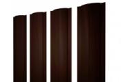 Штакетник Grand Line Круглый 0,5 Velur RR 32 Темно-коричневый – Купить оптом и в розницу