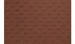 Гибкая черепица Tegola Nobile Tile Вест темно-красный. Артикул: TegolaV-red