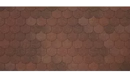 Гибкая черепица Tegola ASSISI Terracotta 420 (терракотта). Цена: 813 руб. Артикул: Tegola_New_020