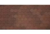 Гибкая черепица Tegola ASSISI Terracotta 420 (терракотта) – Купить оптом и в розницу