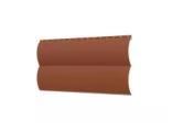 Сайдинг Блок-хаус 0,390 0,5 Satin Matt TX RAL 8004 терракота – Купить оптом и в розницу