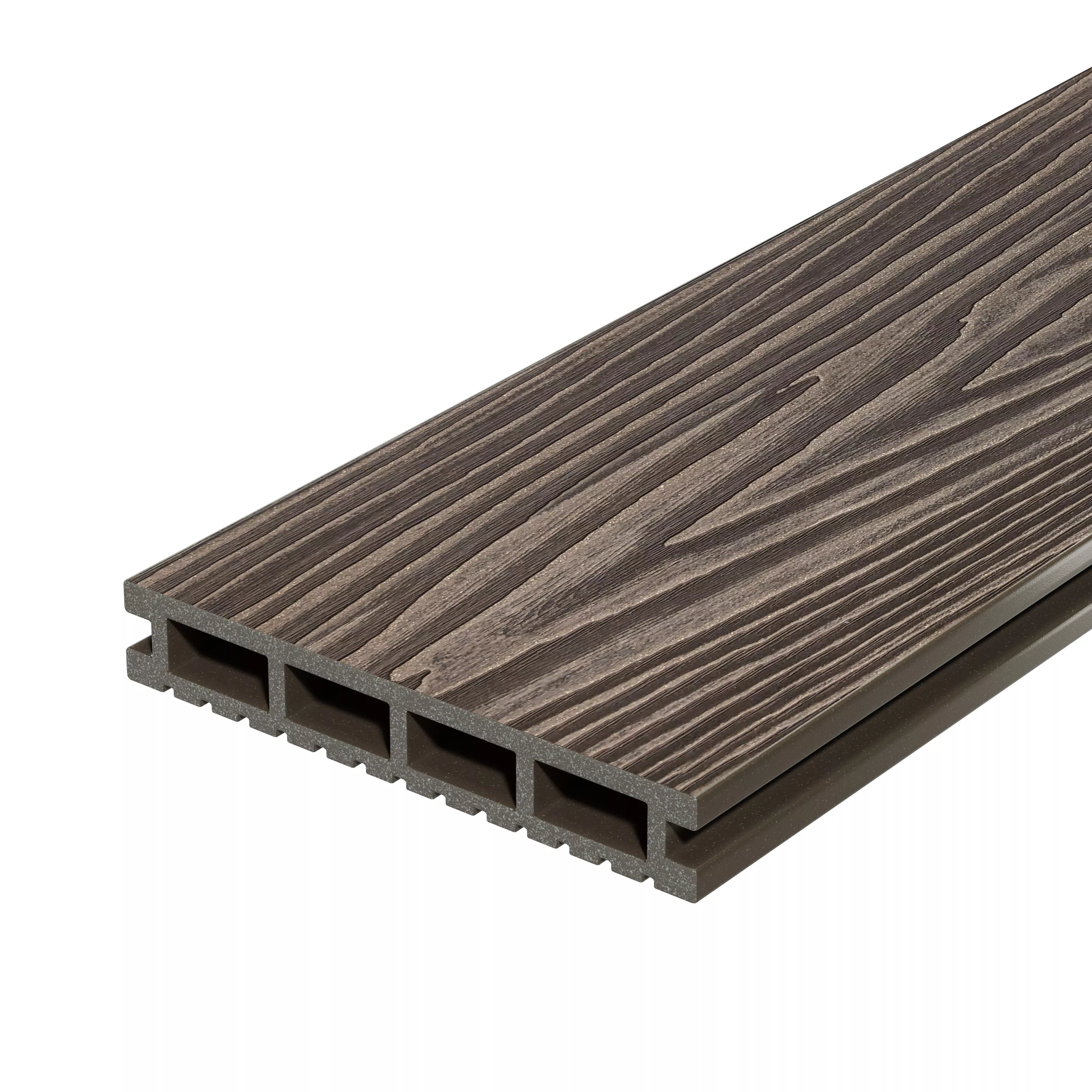 Террасная доска Decking Urban Венге (Темный Орех) 150х24х3000мм 0.45м2 купить в санкт-петербурге