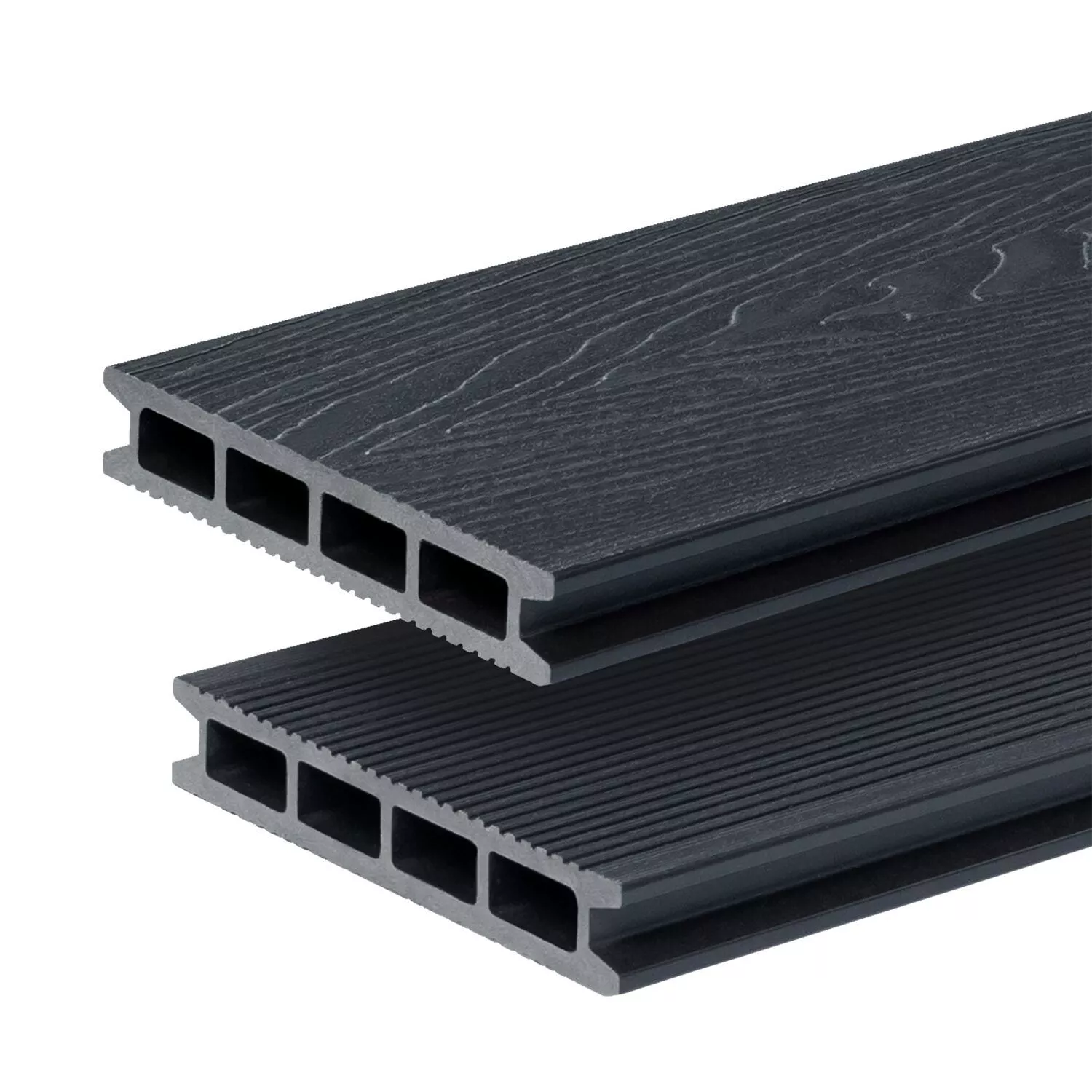 Террасная доска GRINDERDECO, ДПК, асфальт, 3D тиснение дуб , 150х25х3000мм купить в санкт-петербурге