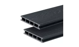 Террасная доска GRINDERDECO, ДПК, асфальт, 3D тиснение дуб , 150х25х3000мм. Цена: 2.124 руб. Артикул: 49016