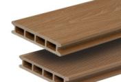 Террасная доска GRINDERDECO, ДПК, карамель, брашированный мелкий вельвет, 150х25х3000мм – Купить оптом и в розницу