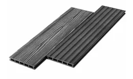 Террасная доска из ДПК UnoDeck Mogano, графит 4м. Артикул: 49071