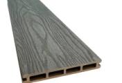 Террасная доска Slim 3D с тиснением под дерево серый – Купить оптом и в розницу