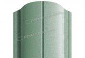 Штакетник Металл Профиль ELLIPSE-O (Закругленный) PURMAN 0,5 мм Tourmalin Светло-зеленый металлик – Купить оптом и в розницу