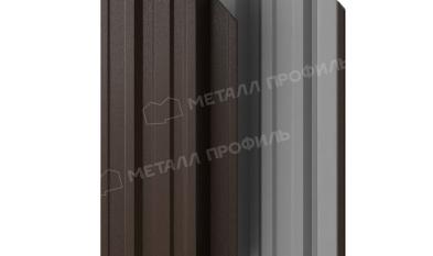 Штакетник металлический МЕТАЛЛ ПРОФИЛЬ TRAPEZE-O 16,5х118 (VALORI-20-DarkBrown-0.5). Цена: 140 руб. Артикул: 39675