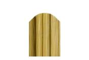 Штакетник металлический МЕТАЛЛ ПРОФИЛЬ LАNE-O 16,5х99 (ECOSTEEL_T-12-Орех-0.45) – Купить оптом и в розницу