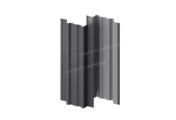 Штакетник металлический МЕТАЛЛ ПРОФИЛЬ TRAPEZE-T 16,5х118 (VALORI-20-Grey-0.5) – Купить оптом и в розницу