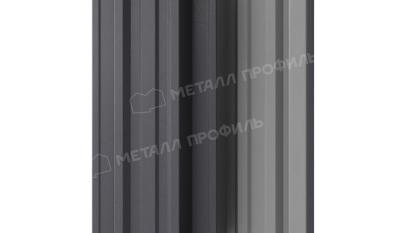 Штакетник металлический МЕТАЛЛ ПРОФИЛЬ TRAPEZE-T 16,5х118 (VALORI-20-Grey-0.5). Цена: 140 руб. Артикул: 39481