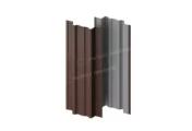 Штакетник металлический МЕТАЛЛ ПРОФИЛЬ TRAPEZE-T 16,5х118 (VALORI-20-Brown-0.5) – Купить оптом и в розницу