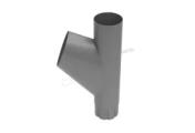 Тройник трубы МЕТАЛЛ ПРОФИЛЬ Foramina PUR D100 Grey – Купить оптом и в розницу