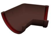 Угол желоба 135° универсальный ПВХ Grand Line Стандарт Шоколадный – Купить оптом и в розницу