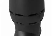 Вентиляционный выход FLOW XL-160/ИЗ/500 черный – Купить оптом и в розницу