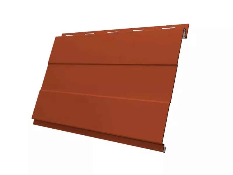 Вертикаль 0,2 prof 0,5 Satin Matt TX с пленкой RAL 8004 терракота купить в санкт-петербурге