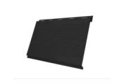 Вертикаль 0,2 gofr 0,5 Satin с пленкой RAL 9005 черный – Купить оптом и в розницу