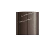 Штакетник Металл Профиль ELLIPSE-Т (Прямой) VALORI 0,5 мм Violet тёмно-фиолетовый – Купить оптом и в розницу