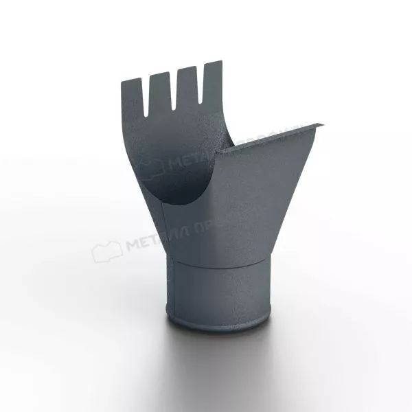 Воронка выпускная МЕТАЛЛ ПРОФИЛЬ Foramina Freeze D125/100 Grey купить в санкт-петербурге