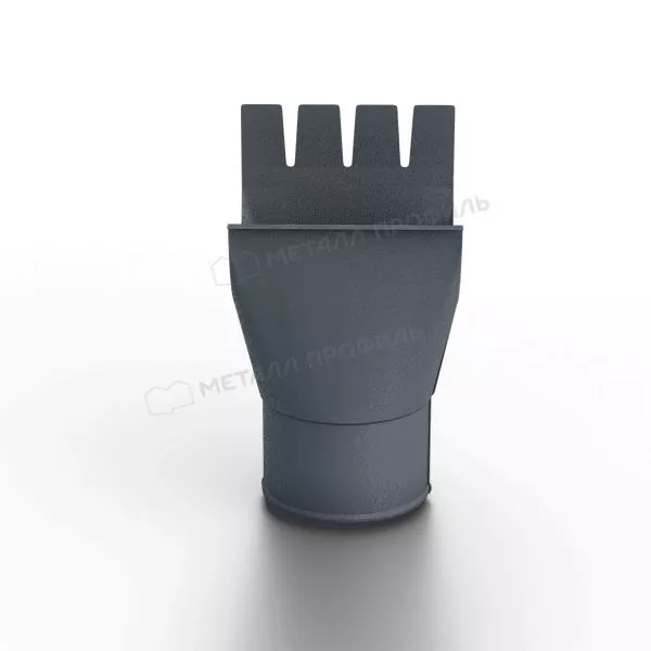Воронка выпускная МЕТАЛЛ ПРОФИЛЬ Foramina Freeze D125/100 Grey купить в санкт-петербурге