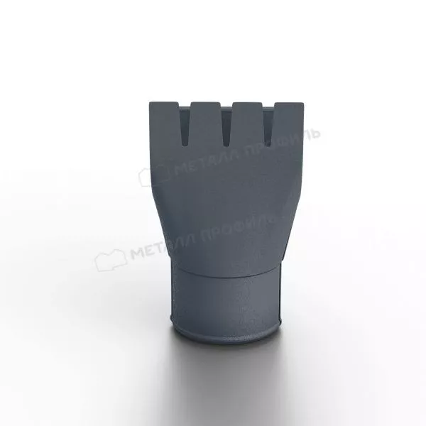 Воронка выпускная МЕТАЛЛ ПРОФИЛЬ Foramina Freeze D125/100 Grey купить в санкт-петербурге