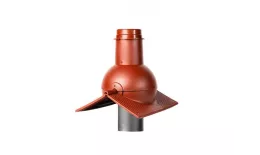 Выход канализации коньковый Krovent Pipe-cone кирпичный. Цена: 2.240 руб. Артикул: 42976