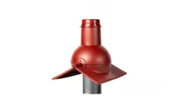 Выход канализации коньковый Krovent Pipe-cone красный. Цена: 2.240 руб. Артикул: 42977