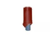 Выход канализации Krovent Pipe-VT 125/100 IS красный – Купить оптом и в розницу