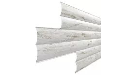 Сайдинг МЕТАЛЛ ПРОФИЛЬ Woodstock-Н-28х330 (ECOSTEEL_MA-01-Беленый Дуб-0.5). Цена: 1.369 руб. Артикул: 41693