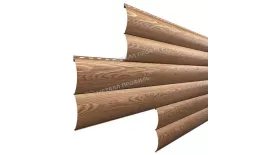 Сайдинг МЕТАЛЛ ПРОФИЛЬ Woodstock-Т-28х330 (ECOSTEEL_T-01-Кедр-0.5). Цена: 1.398 руб. Артикул: 41704