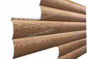 Сайдинг МЕТАЛЛ ПРОФИЛЬ Woodstock-Т-28х330 (ECOSTEEL_T-01-Кедр-0.5) – Купить оптом и в розницу