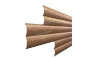 Сайдинг МЕТАЛЛ ПРОФИЛЬ Woodstock-Н-28х330 (ECOSTEEL_T-01-Кедр-0.5) – Купить оптом и в розницу