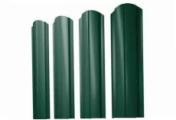 Штакетник Grand Line Slim Полукруглый фигурный 0,4 PE Double RAL 6005 Зеленый мох – Купить оптом и в розницу