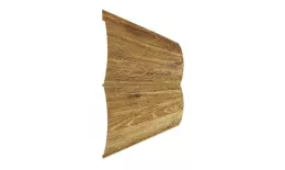 Металлический сайдинг Металл Профиль Woodstock-Н ECOSTEEL текстурированный Золотой дуб. Цена: 1.398 руб. Артикул: MetalS241