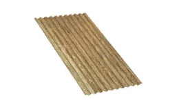 Профнастил С21 A ECOSTEEL текстурированный 0,5 мм Golden Wood Золотой Дуб. Цена: 1.249 руб. Артикул: C21ESt-zd
