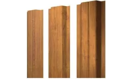 Штакетник Grand Line П -образный А 0,45 Print Premium РФ Golden Wood Золотой Дуб. Цена: 136 руб. Артикул: Pobraz_51