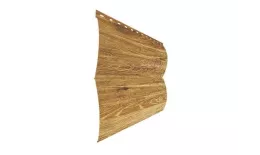 Металлический сайдинг Металл Профиль Woodstock ECOSTEEL текстурированный Золотой дуб. Цена: 1.398 руб. Артикул: MetalS225
